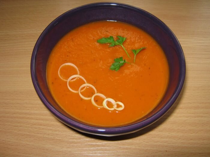 Zupa krem pomidorowo-porowa