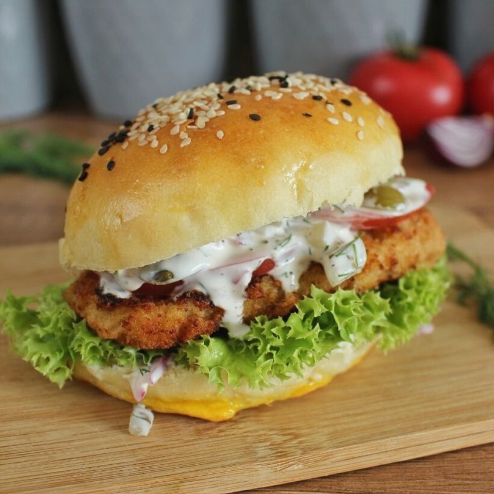 Domowy fishburger - miniatura