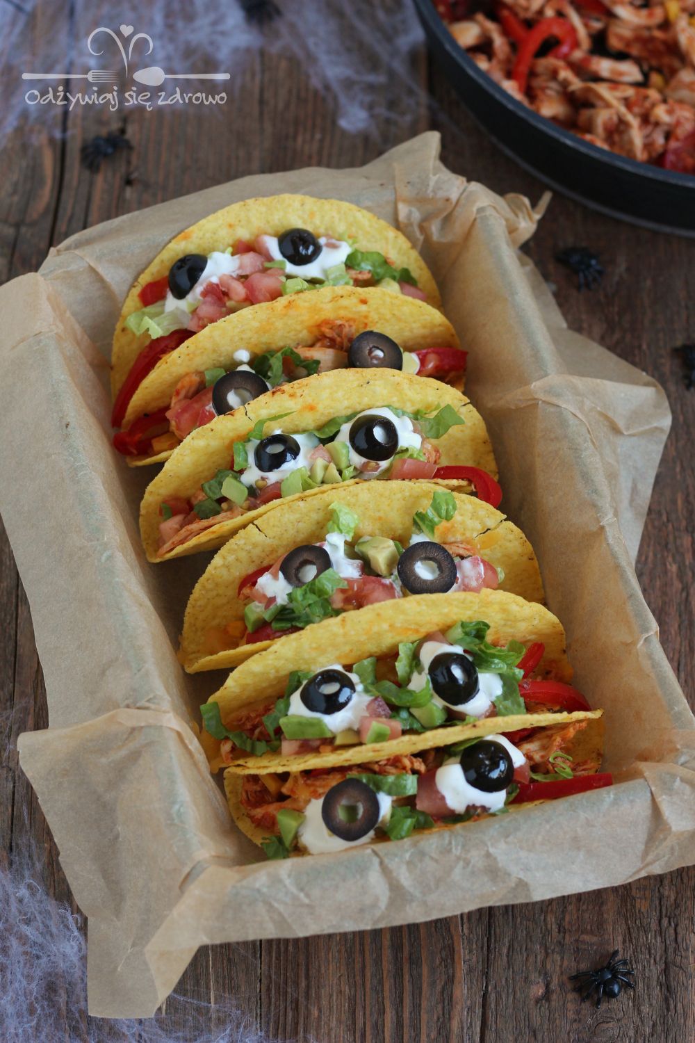 Halloweenowe tacos